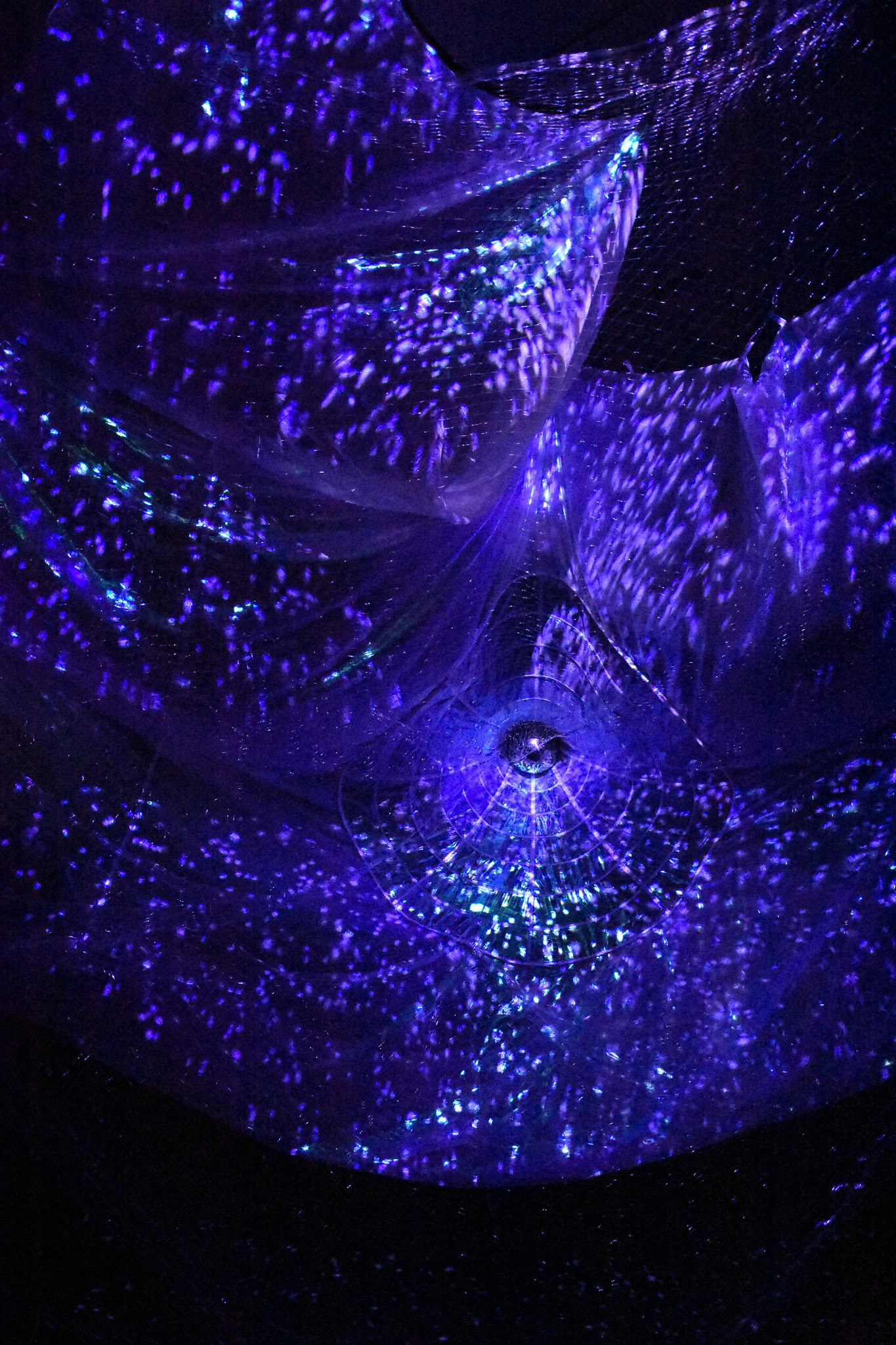 Maelström !, Ghost Net — filets fantômes et données, installation Alessia Sanna